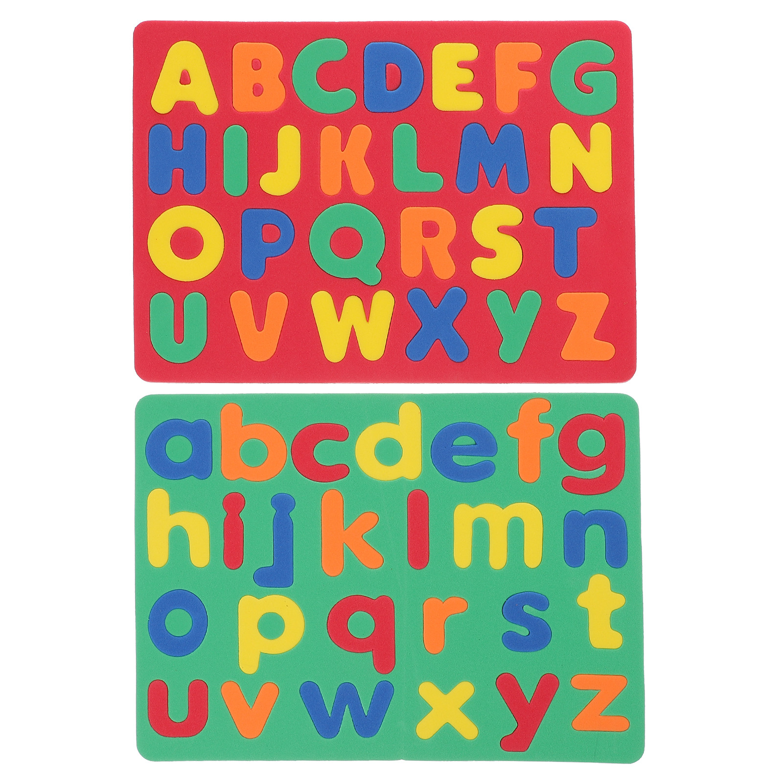 Magnetic Letter Board - กระดานตัวอักษรแม่เหล็ก 2 ชุด สำหรับการเรียนรู้ของเด็กเล็กในวัยก่อนเข้าเรียน อนุบาล และทารก
