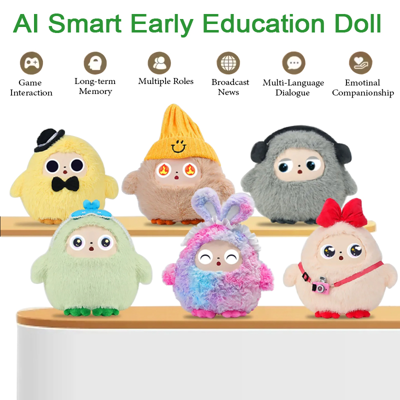 Kids Education Free App - ตุ๊กตา AI อัจฉริยะเพื่อการศึกษาปฐมวัย พร้อมระบบควบคุมด้วยเสียงและดวงตา LED ควบคุมผ่านแอป