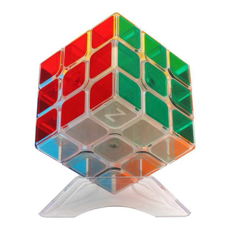 Brain Teaser Cube - ลูกบาศก์ใส 3x3x3 หมุนเร็ว ลื่นไหล ของเล่นเสริมพัฒนาการ ฝึกสมอง