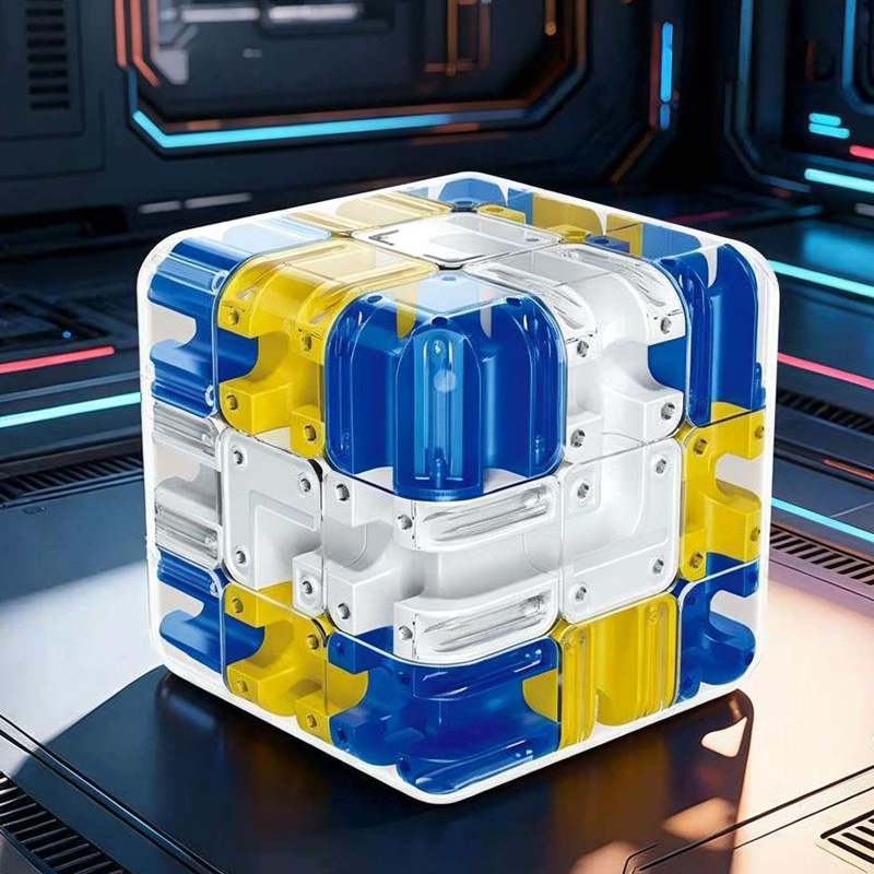 ลูกบาศก์เขาวงกต 3 มิติ แบบหมุน - Brain Teaser Cube บทวิจารณ์และราคา