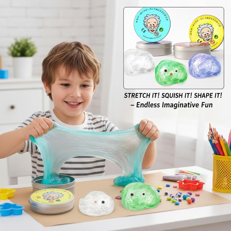 ดินน้ำมันใส Lab Putty Crystal  - Kids Educational Songs บทวิจารณ์และราคา