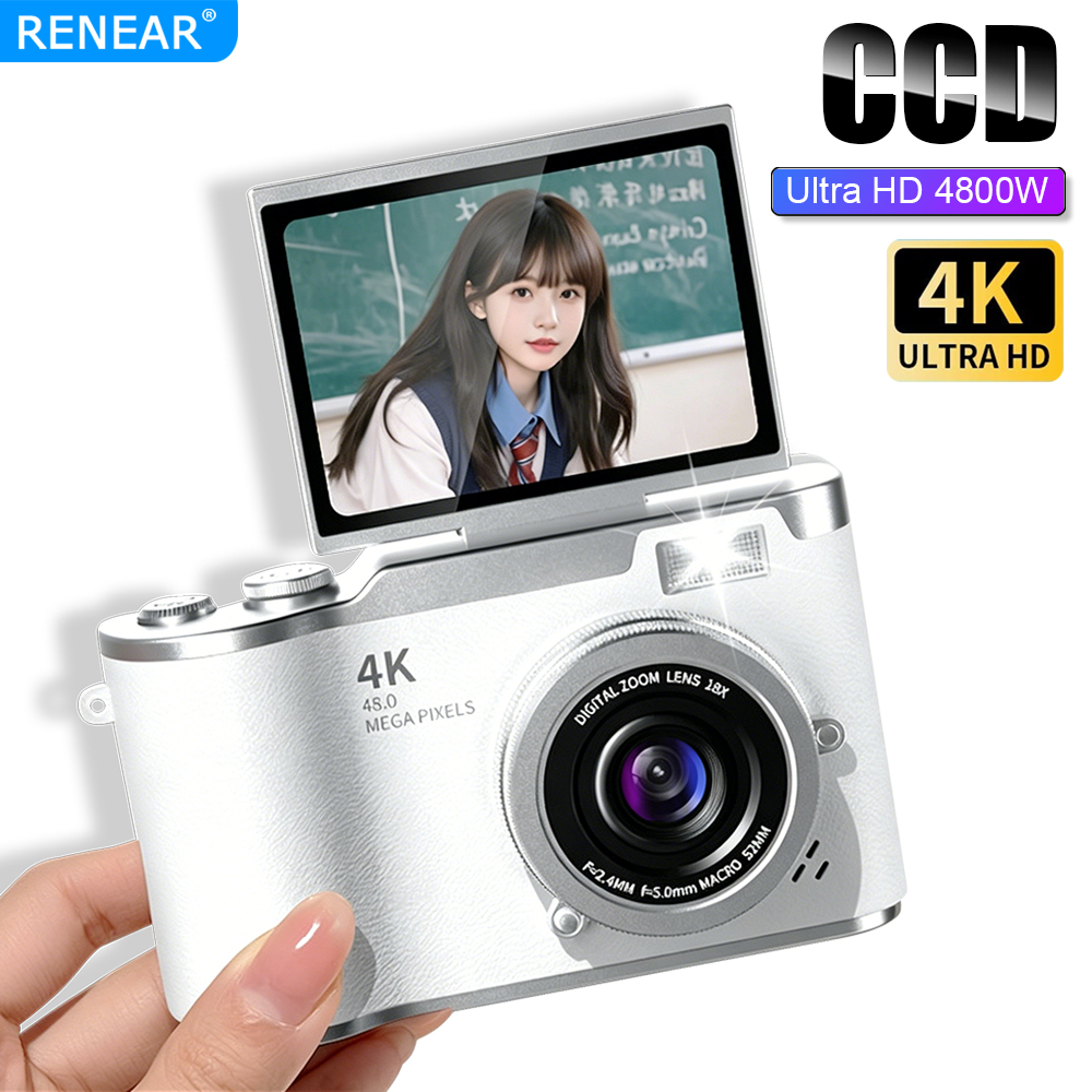 กล้องดิจิตอลพกพา 4K CCD HD 48M - Kids Physical Education Videos บทวิจารณ์และราคา