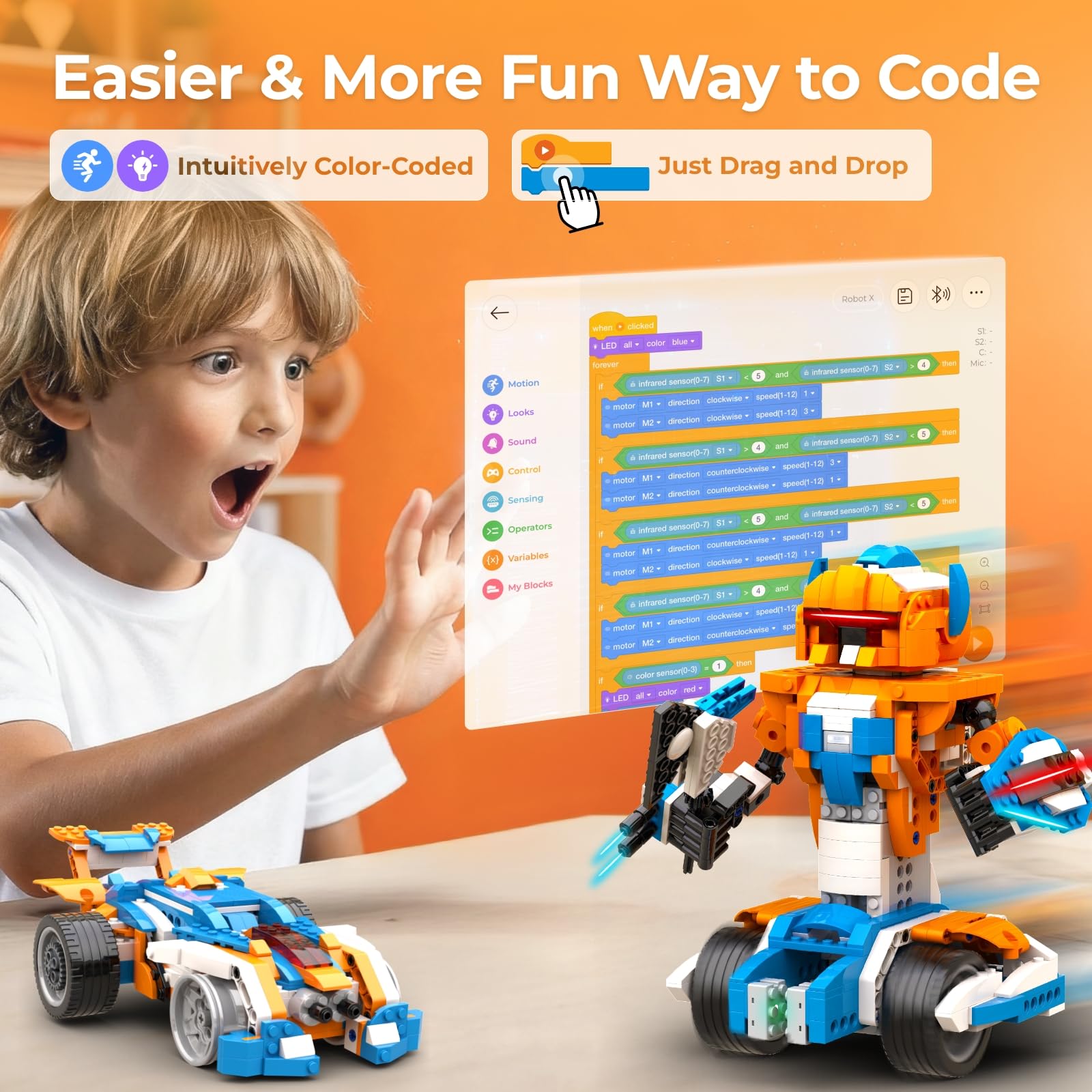 ชุดสร้างหุ่นยนต์ Apitor Robot  - Kids Education Free App บทวิจารณ์และราคา