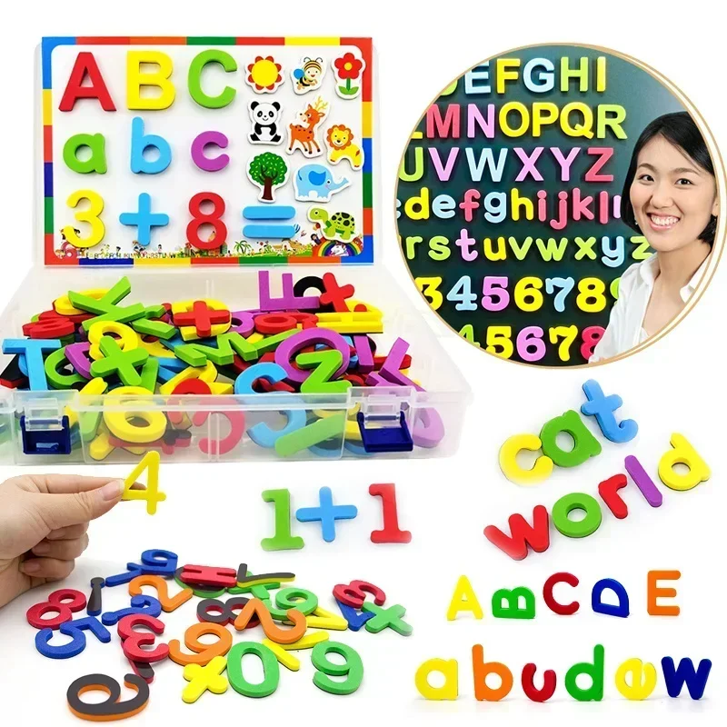 ตัวอักษรแม่เหล็กโฟม EVA ชุดเรี - Magnetic Letter Board บทวิจารณ์และราคา