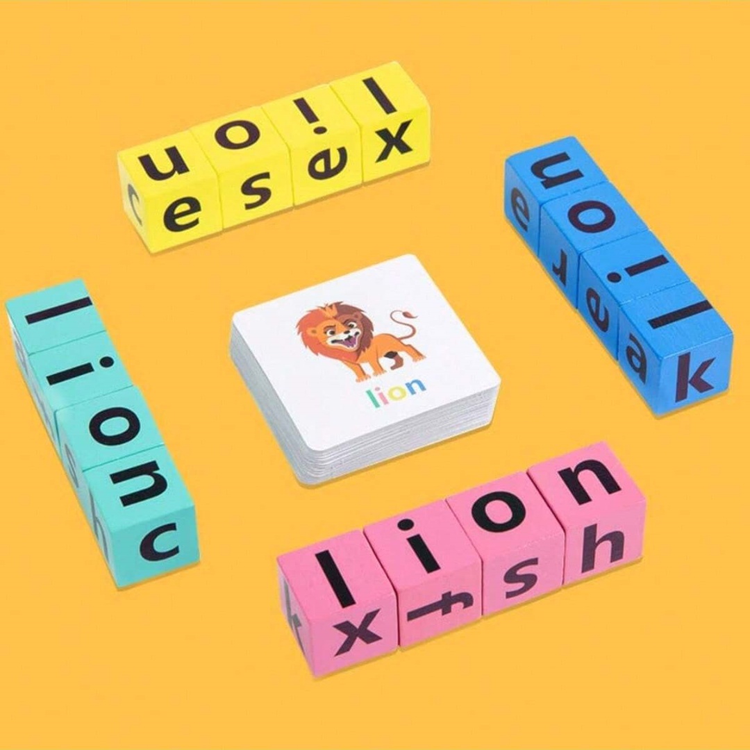 เกมกระดานสะกดคำตัวอักษรสำหรับเ - English Kids Education บทวิจารณ์และราคา