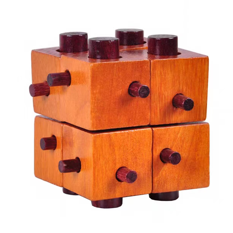 เกมปริศนาไม้ฝึกสมอง ทดสอบไอคิว - Brain Teaser Cube บทวิจารณ์และราคา