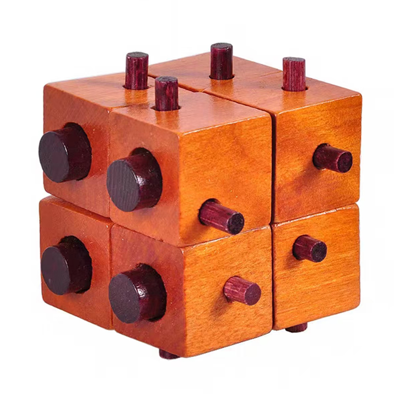เกมปริศนาไม้ฝึกสมอง ทดสอบไอคิว - Brain Teaser Cube บทวิจารณ์และราคา
