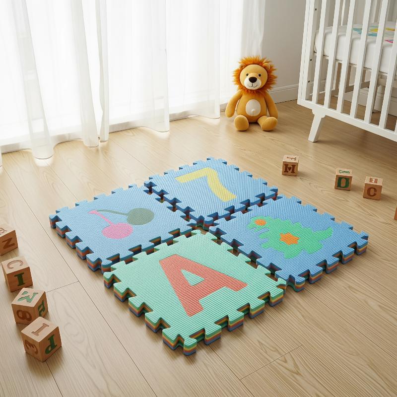 แผ่นรองคลานสำหรับเด็กเล็ก ทำจา - Number Puzzle Foam บทวิจารณ์และราคา