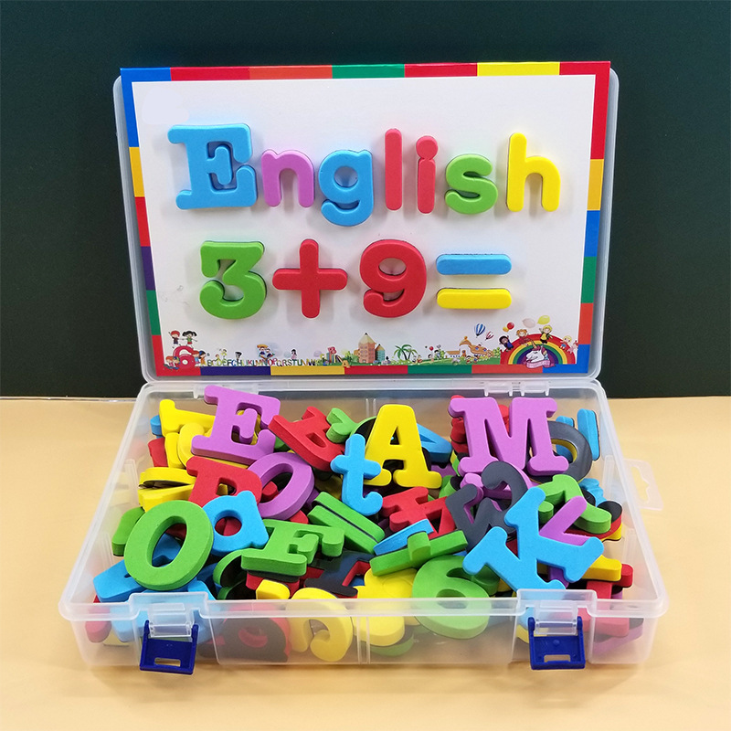 ตัวอักษรแม่เหล็กตัวเลขตัวอักษร - Magnetic Letter Board บทวิจารณ์และราคา