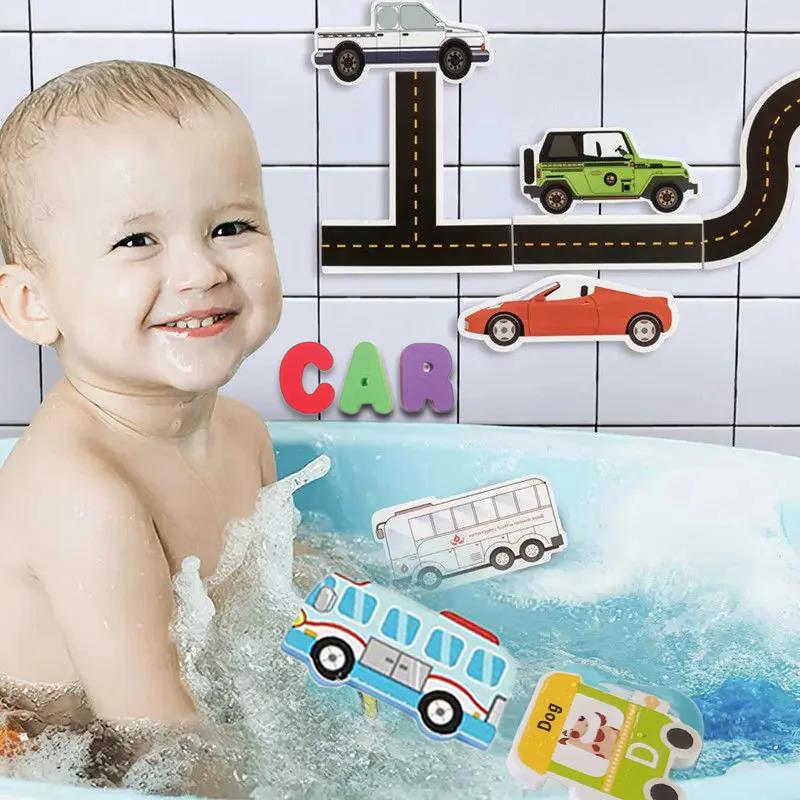 ของเล่นอาบน้ำเด็กตัวอักษรหมายเ - Number Puzzle Foam บทวิจารณ์และราคา