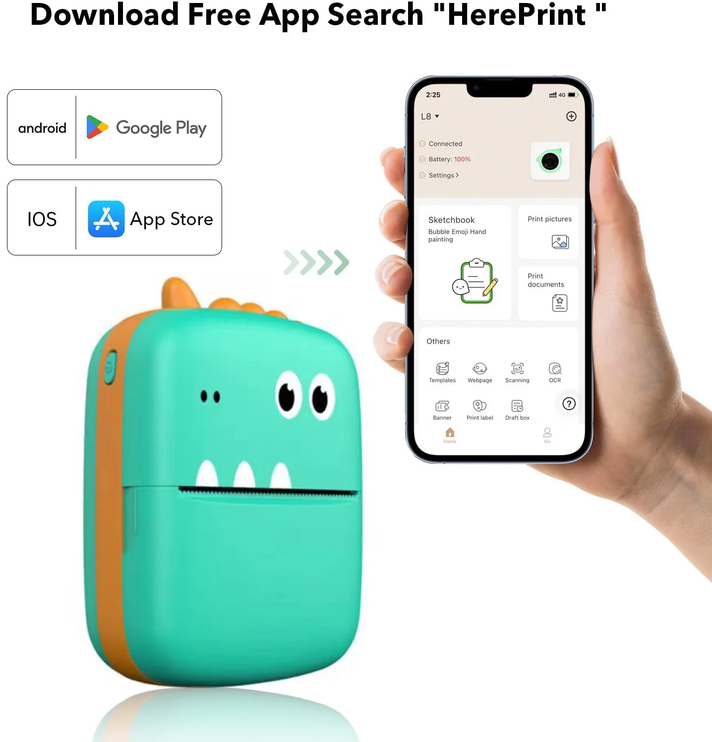 เครื่องพิมพ์ภาพถ่ายขนาดเล็กแบบ - Kids Education Questions บทวิจารณ์และราคา