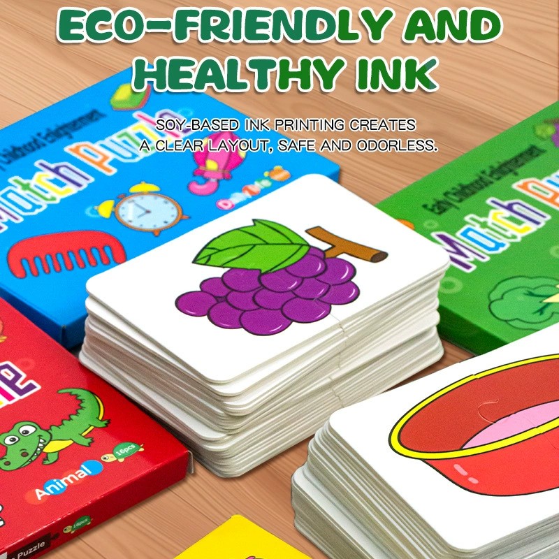 ของเล่นตัวต่อการ์ดจับคู่ 32 ชิ - Kids Education Card บทวิจารณ์และราคา