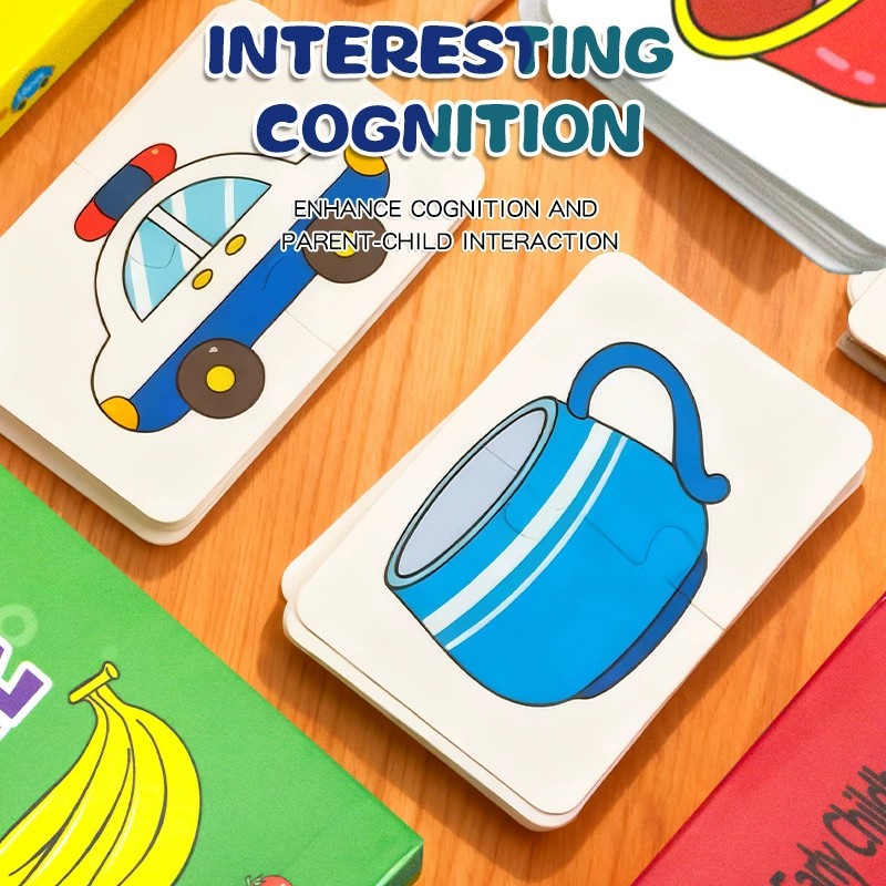 ของเล่นตัวต่อการ์ดจับคู่ 32 ชิ - Kids Education Card บทวิจารณ์และราคา