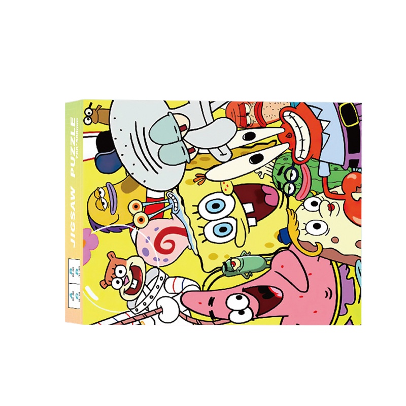 1000 ชิ้น ปริศนาสปองจ์บ็อบ สแค - Kids Educational Gadget บทวิจารณ์และราคา