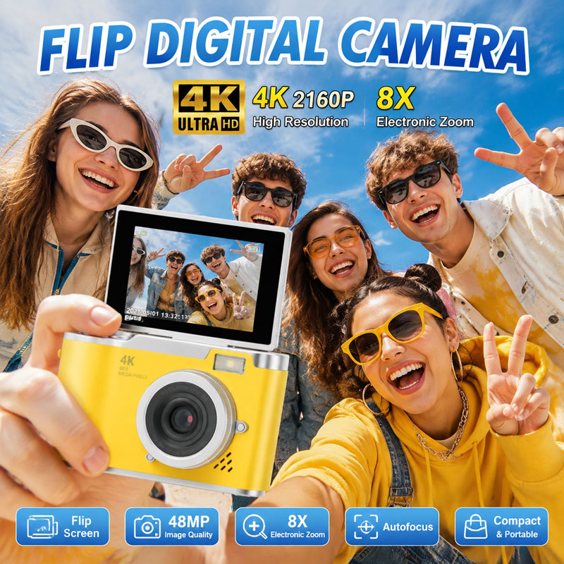 กล้องดิจิตอล 4K 48MP กล้องถ่าย - Kids Physical Education Videos บทวิจารณ์และราคา
