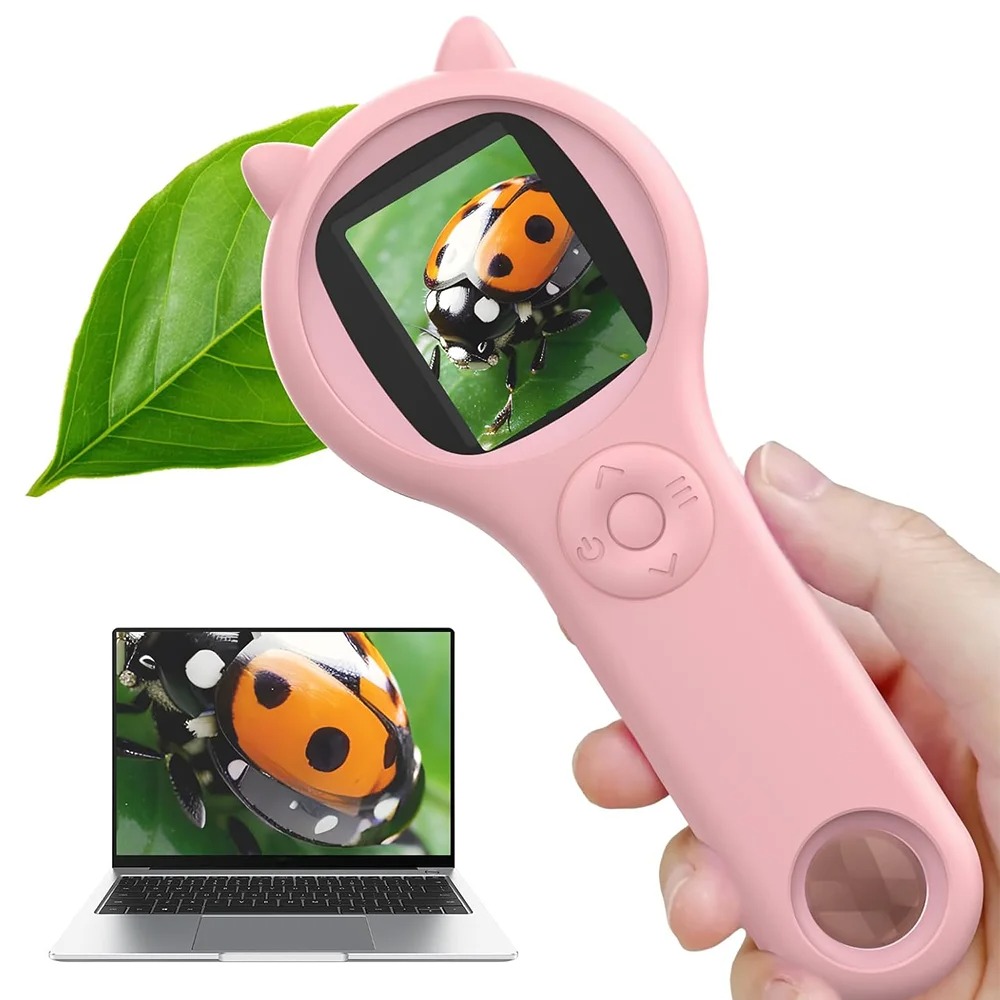 กล้องจุลทรรศน์สำหรับเด็กแบบพกพ - Kids Educational Videos บทวิจารณ์และราคา