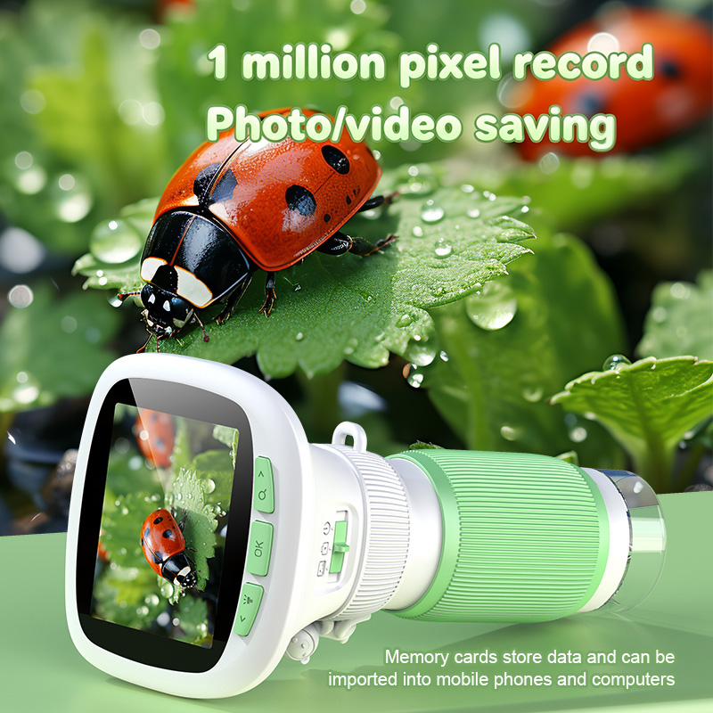 กล้องจุลทรรศน์ดิจิตอลแบบพกพาสำ - Kids Educational Videos บทวิจารณ์และราคา