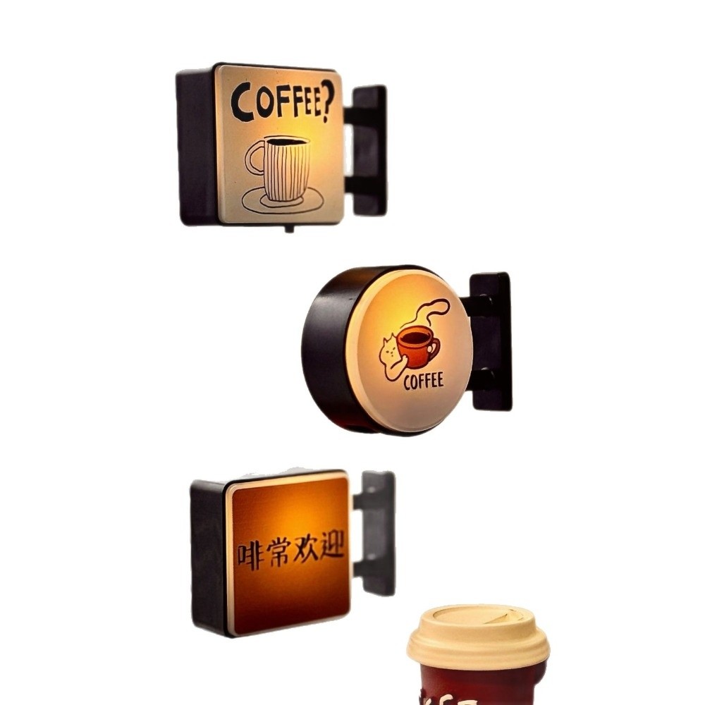 ป้ายไฟมุมกาแฟ แม่เหล็กติดตู้เย - Magnetic Letter Board บทวิจารณ์และราคา
