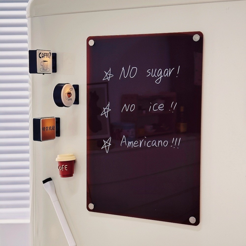 ป้ายไฟมุมกาแฟ แม่เหล็กติดตู้เย - Magnetic Letter Board บทวิจารณ์และราคา